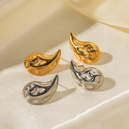 [Royal&Vicky]Raven Vintage Teardrop Earrings