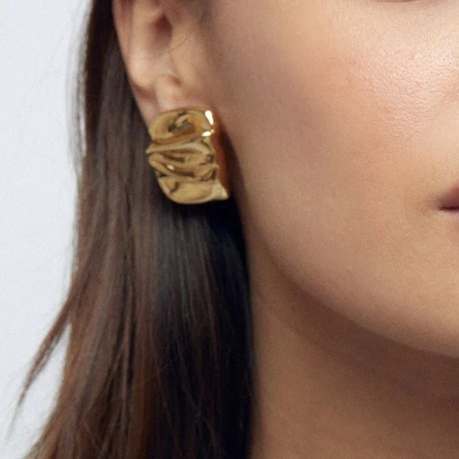 [Royal&Vicky]Evette Gold Earrings