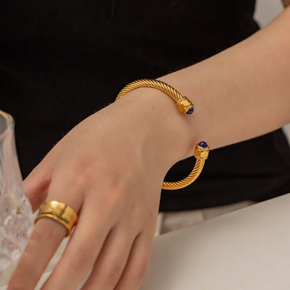 [Royal&Vicky]Thea Gold Bracelet