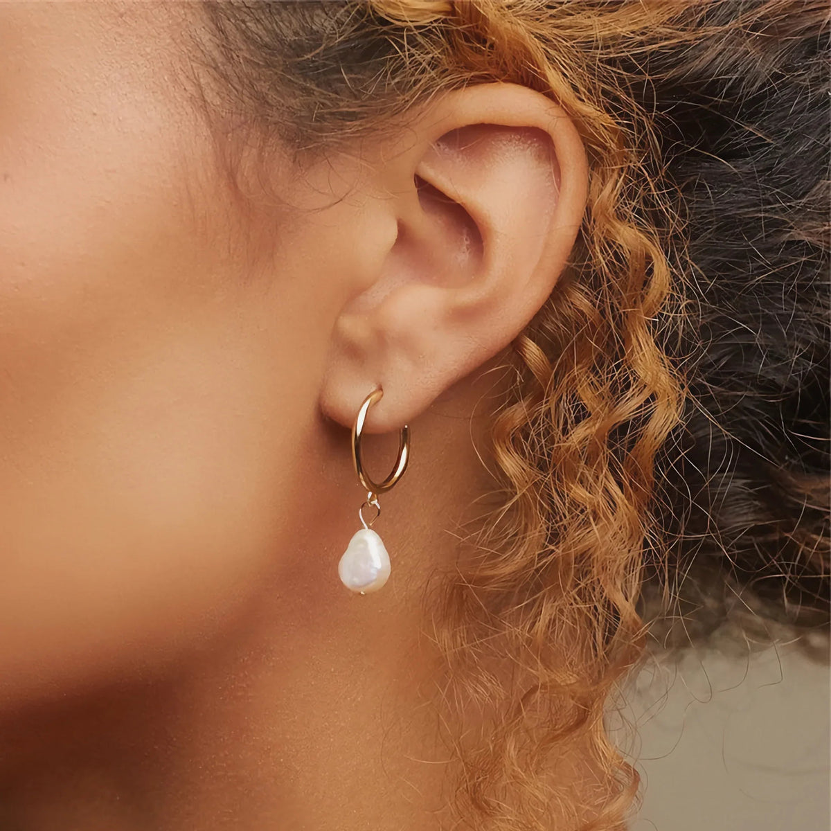 [Royal&Vicky]Asa Freshwater Pearl Earrings