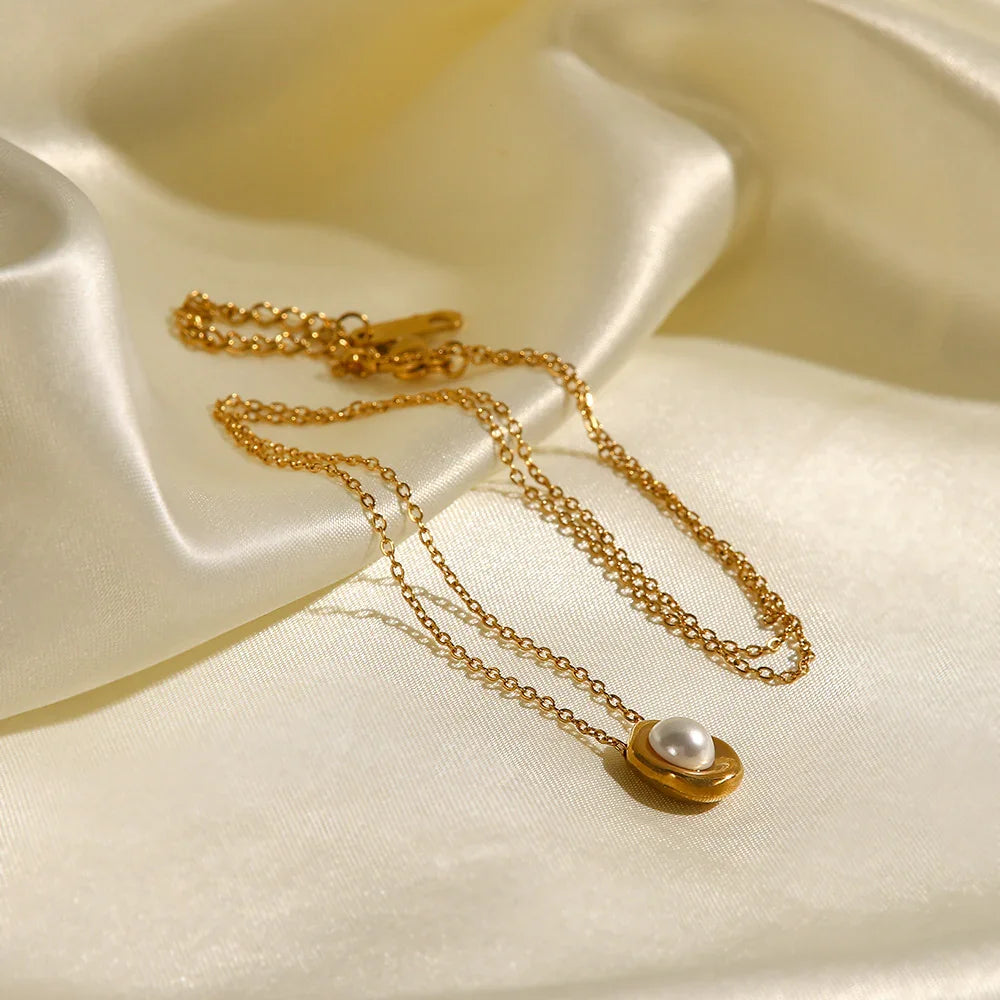 [Royal&Vicky]Nancy Freshwater Pearl Necklace