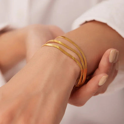 [Royal&Vicky]Abella Gold Bracelet