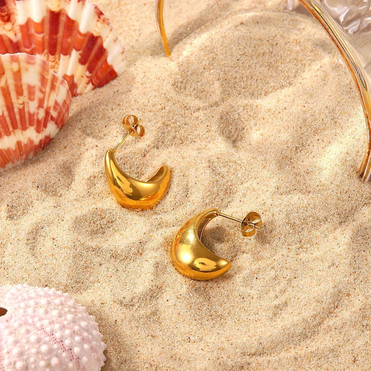 [Royal&Vicky]Zola Gold Earrings
