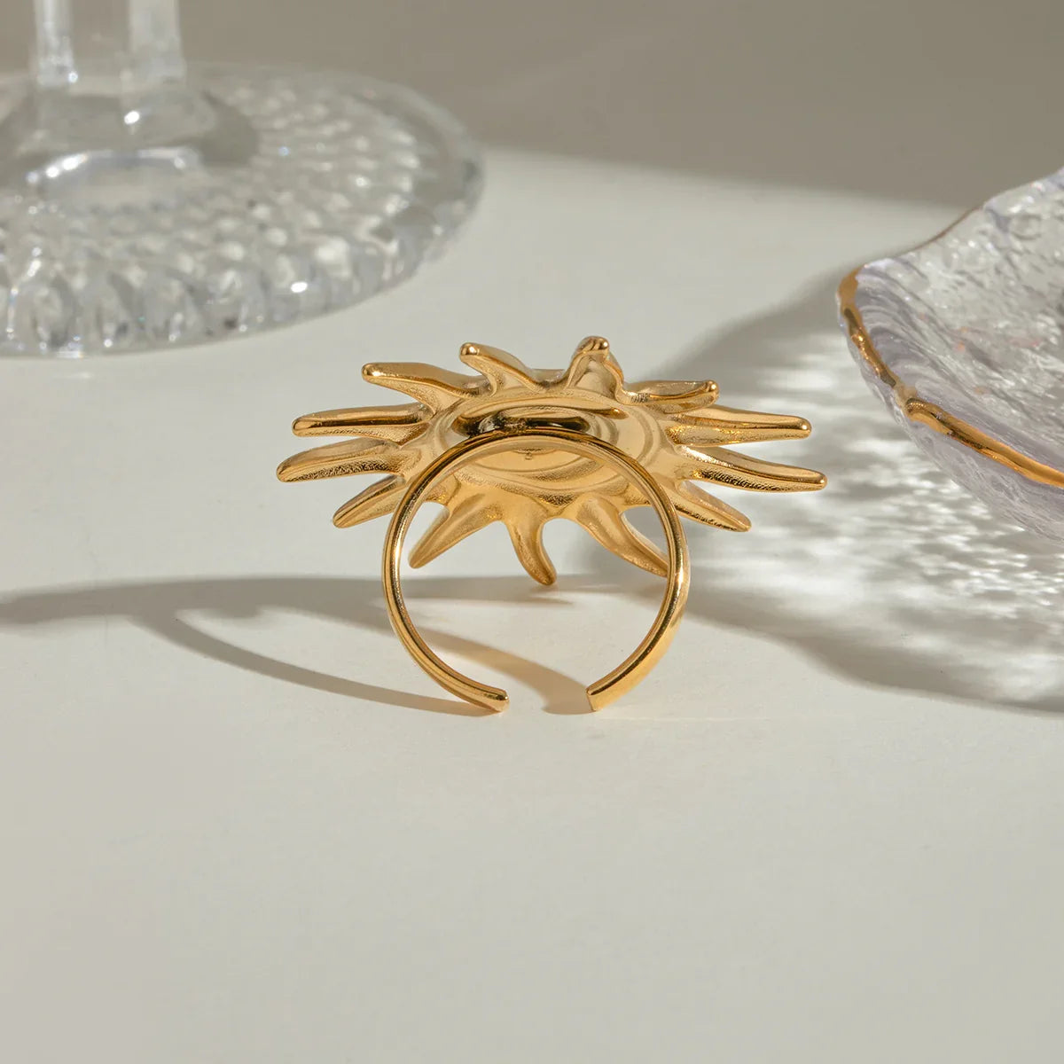 [Royal&Vicky]Solstice Golden Sun Ring