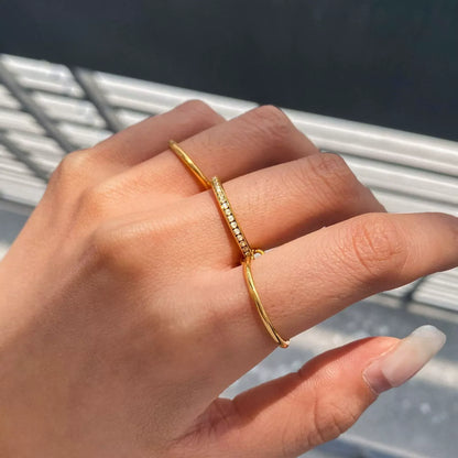 [Royal&Vicky]Divine Diamond Ring Stack