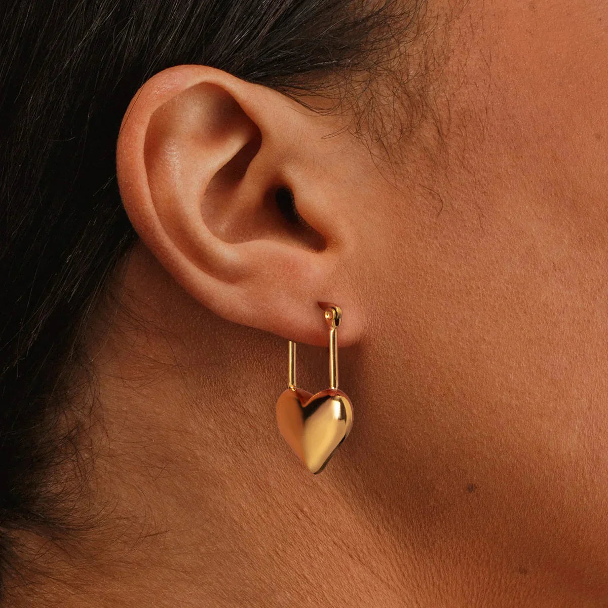 [Royal&Vicky]Jessamine Heart Earrings