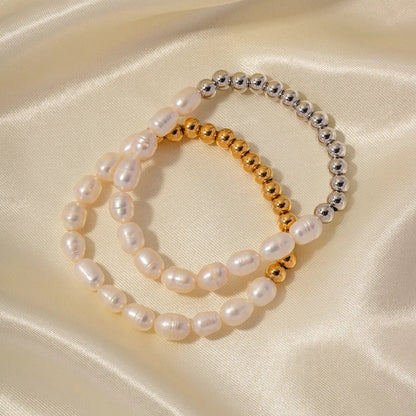[Royal&Vicky]Margaux Freshwater Pearl Bracelet