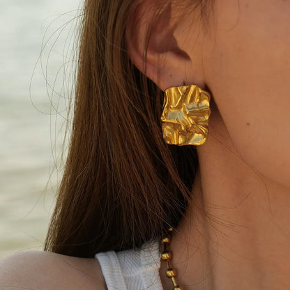 [Royal&Vicky]Kaia Gold Earrings