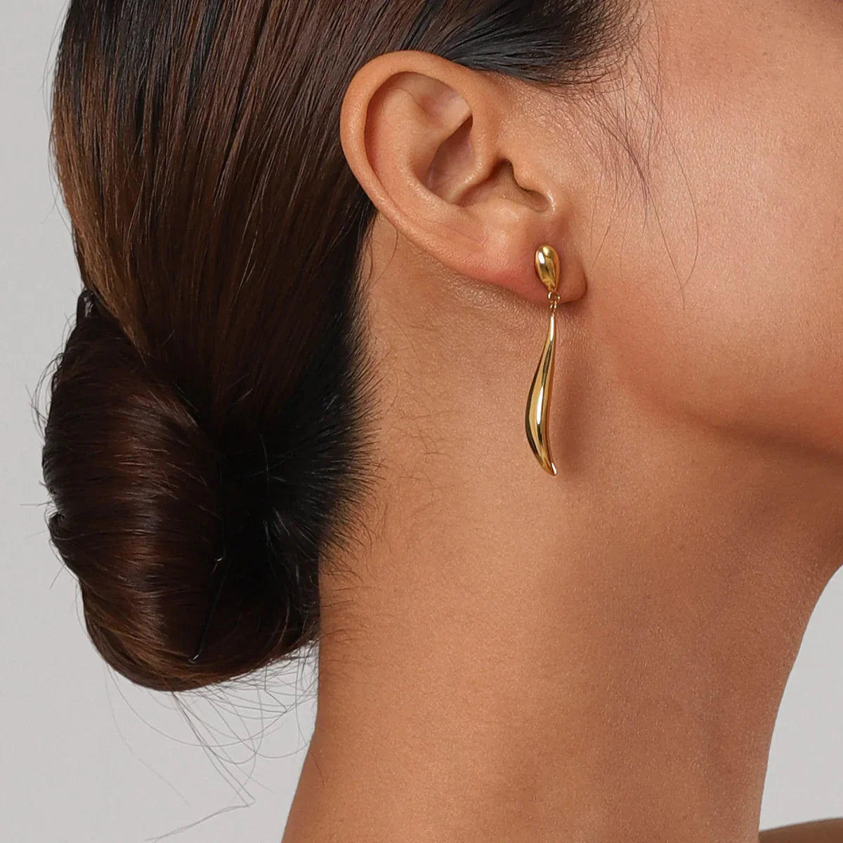 [Royal&Vicky]Aspen Gold Earrings