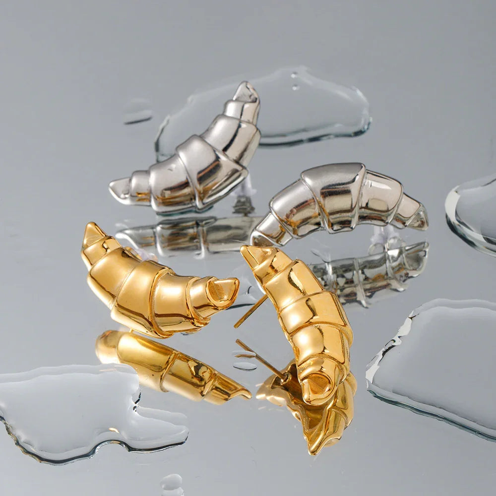 [Royal&Vicky]Emberly Gold Earrings
