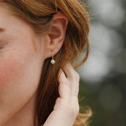 [Royal&Vicky]Dorothy Pearl Earrings
