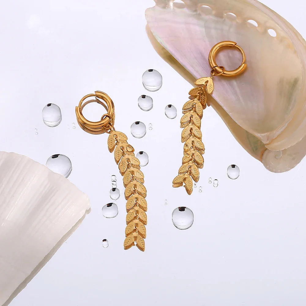 [Royal&Vicky]Faith Fishtail Earrings
