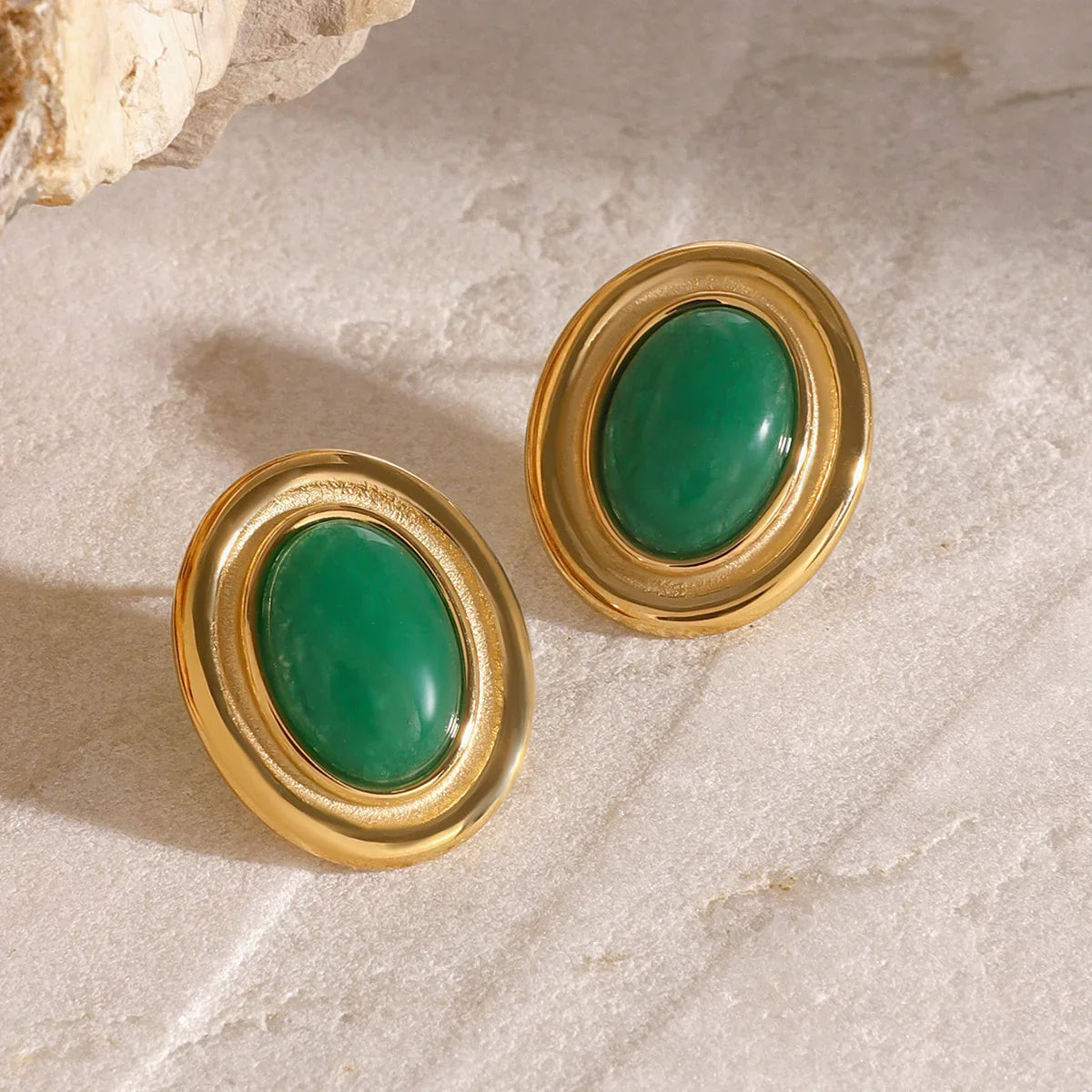 [Royal&Vicky]Fresca Gemstone Earrings
