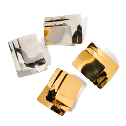 [Royal&Vicky]Hettie Gold Earrings