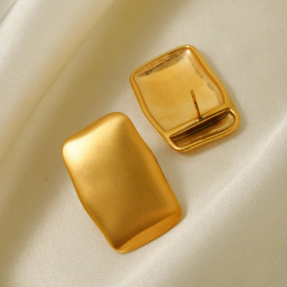 [Royal&Vicky]Olive Gold Earrings