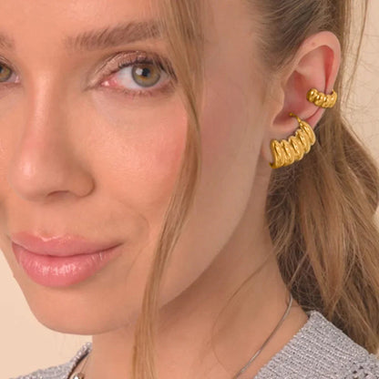 [Royal&Vicky]Beatrix Gold Earrings