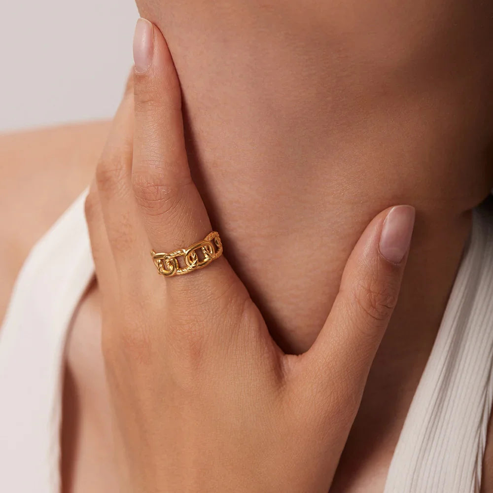 [Royal&Vicky]Harmony Gold Ring