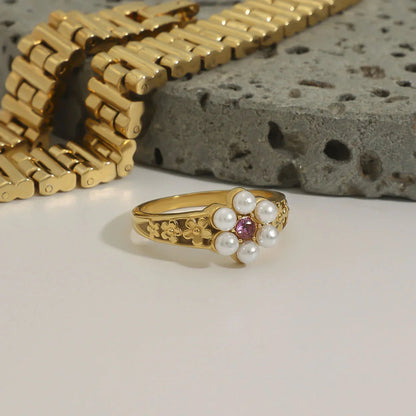 [Royal&Vicky]Thalia Freshwater Pearl Ring