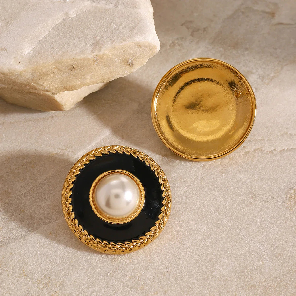 [Royal&Vicky]Haven Pearl Earrings