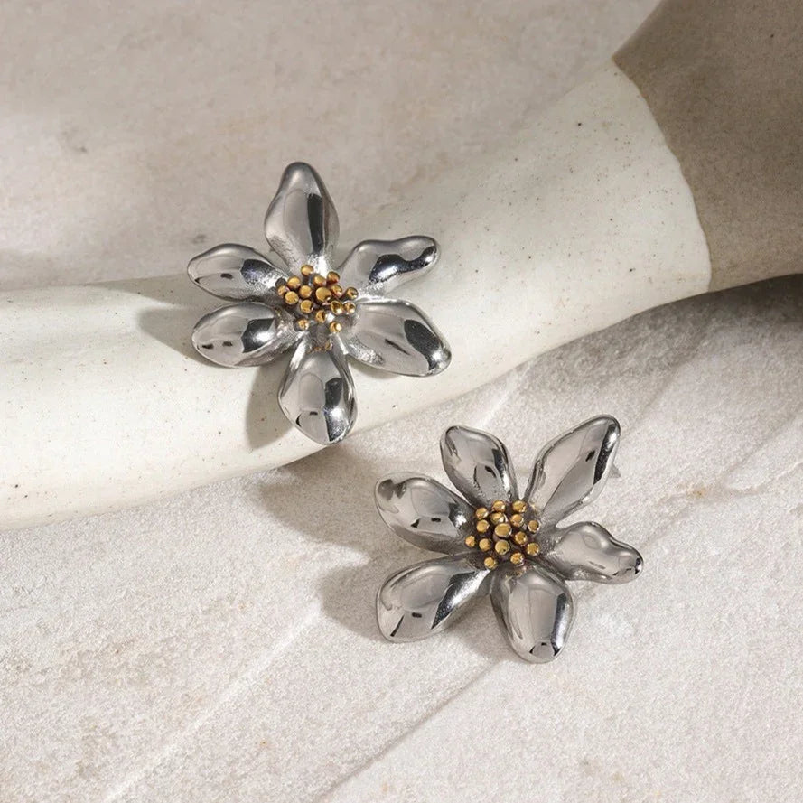 [Royal&Vicky]Cadence Gold Earrings
