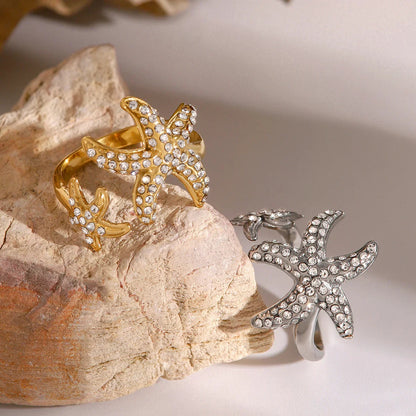 [Royal&Vicky]Marina Starfish Diamond Ring