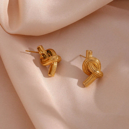 [Royal&Vicky]Briony Gold Earrings