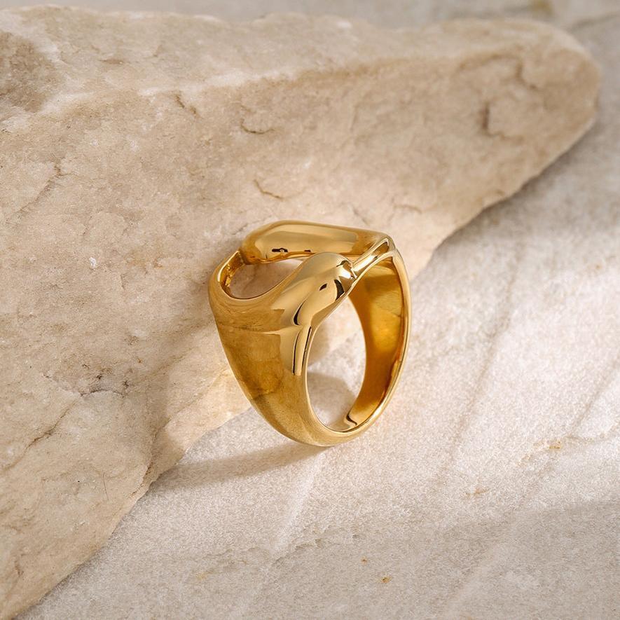 [Royal&Vicky]Paige Gold Ring