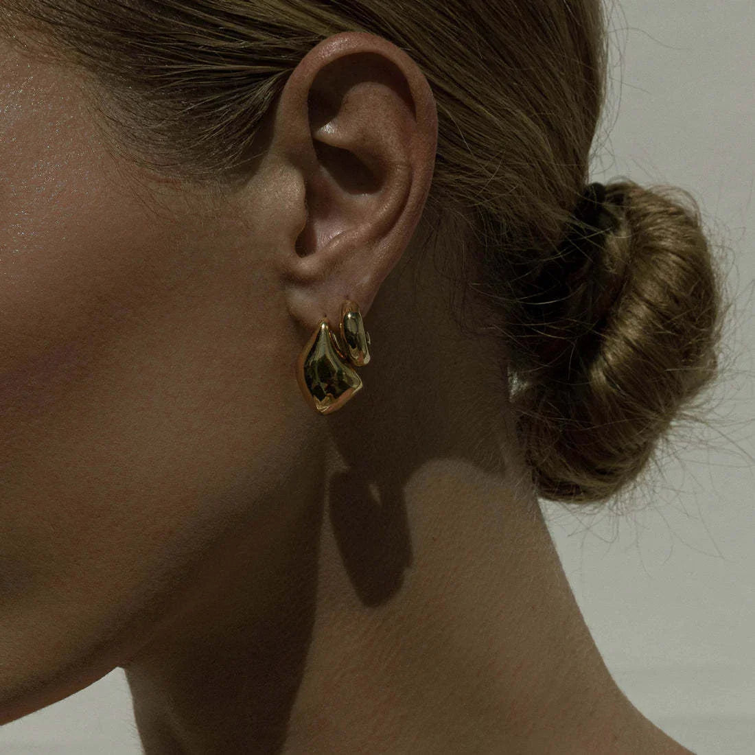 [Royal&Vicky]Selena Gold Earrings