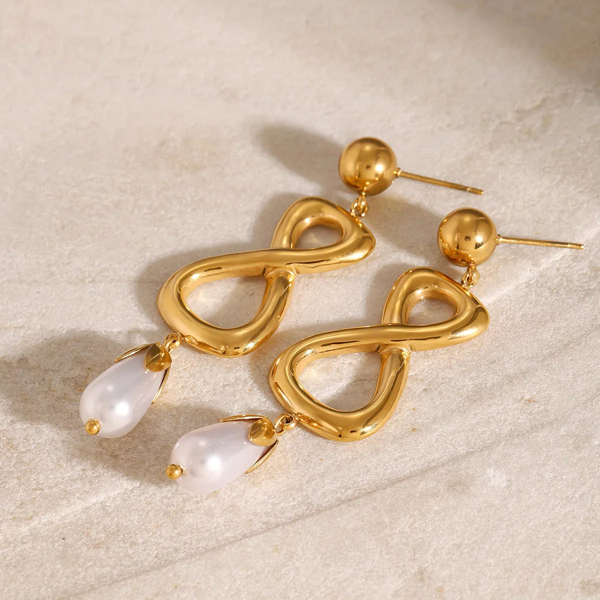 [Royal&Vicky]Kaylee Freshwater Pearl Earrings
