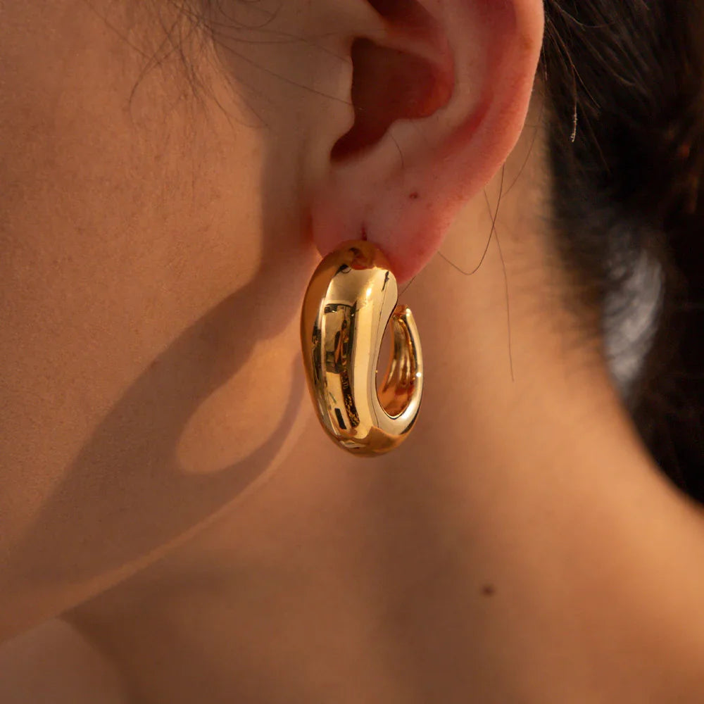 [Royal&Vicky]Alice Gold Earrings