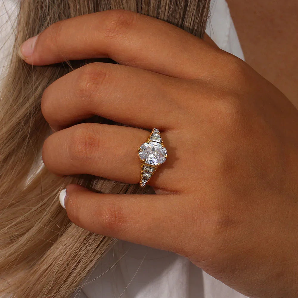 [Royal&Vicky]Syllia Diamond Ring