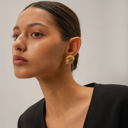 [Royal&Vicky]Odine Gold Earrings