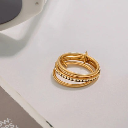 [Royal&Vicky]Divine Diamond Ring Stack