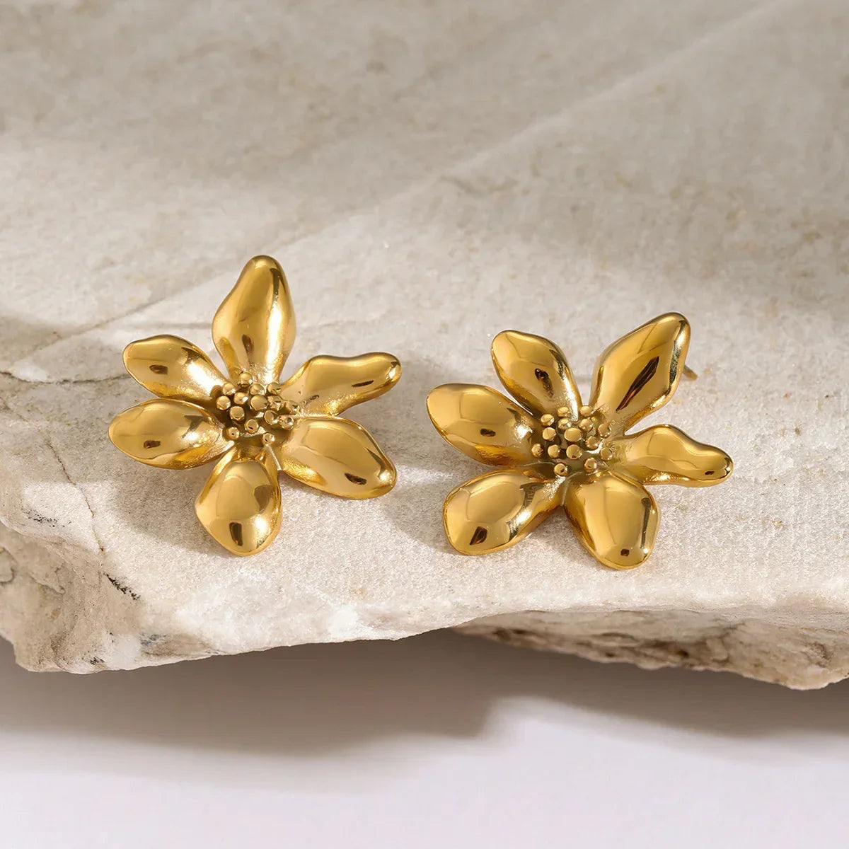 [Royal&Vicky]Cadence Gold Earrings