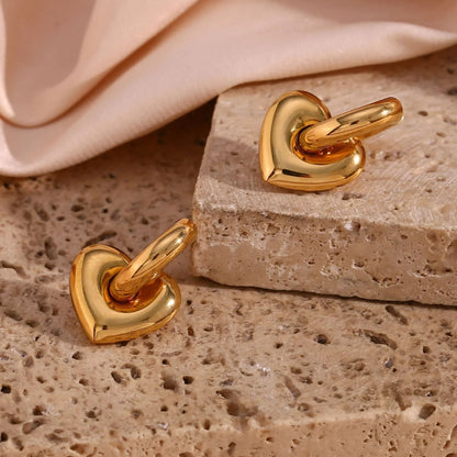 [Royal&Vicky]Aria's Arrow Gold Earrings