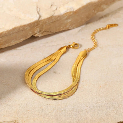 [Royal&Vicky]Abella Gold Bracelet