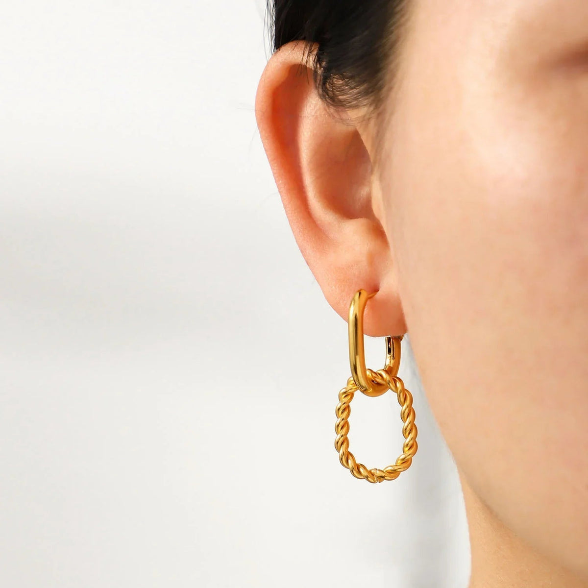 [Royal&Vicky]Skadi Gold Earrings