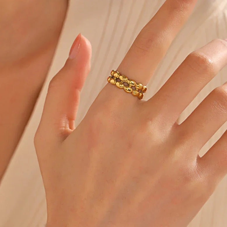 [Royal&Vicky]Maggie Gold Ring