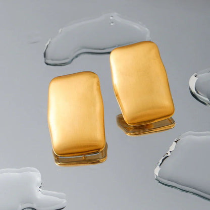 [Royal&Vicky]Olive Gold Earrings