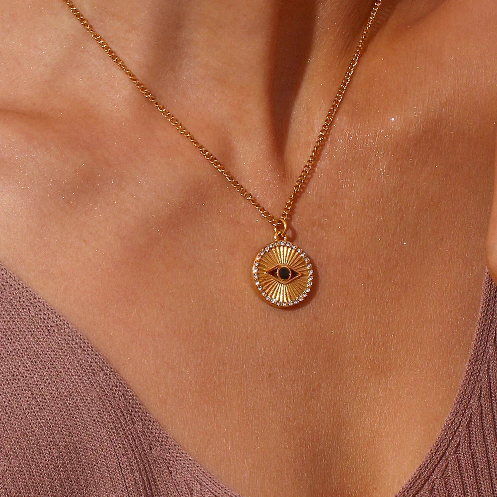 [Royal&Vicky]Mathilde Gold Necklace