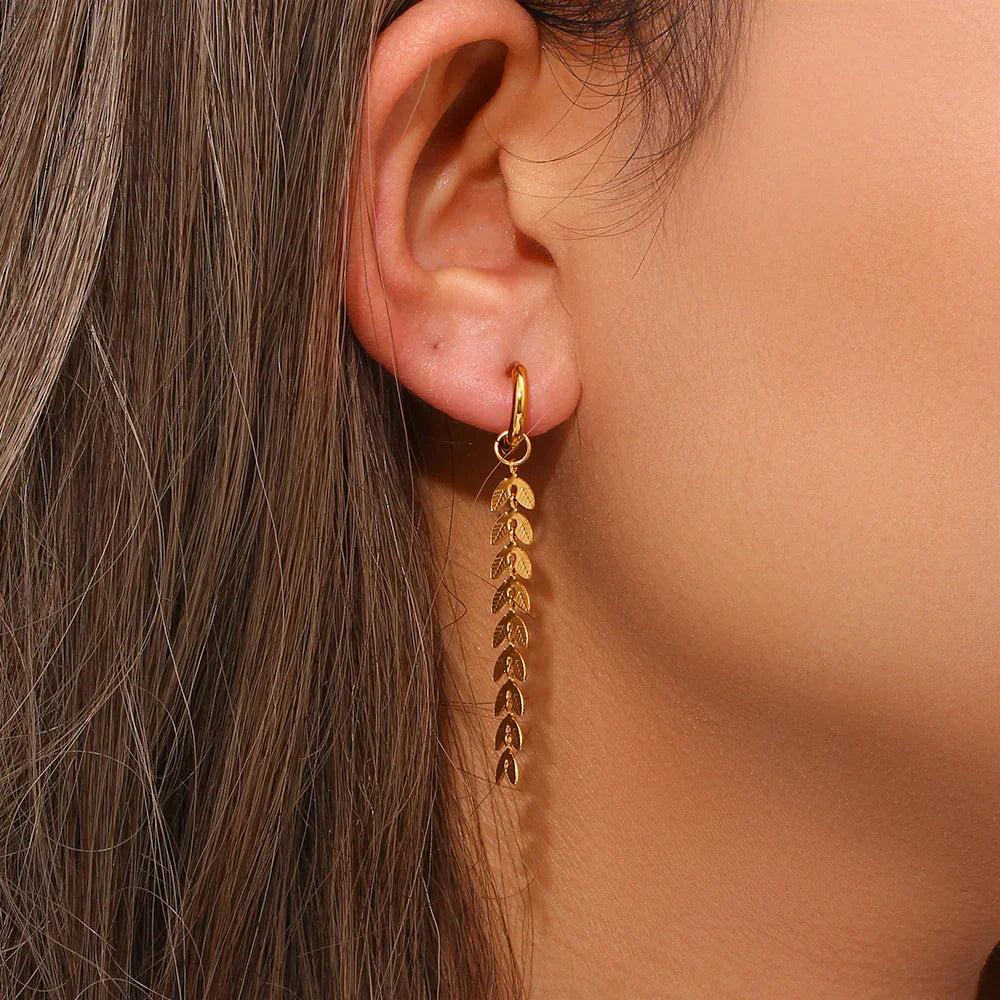 [Royal&Vicky]Faith Fishtail Earrings