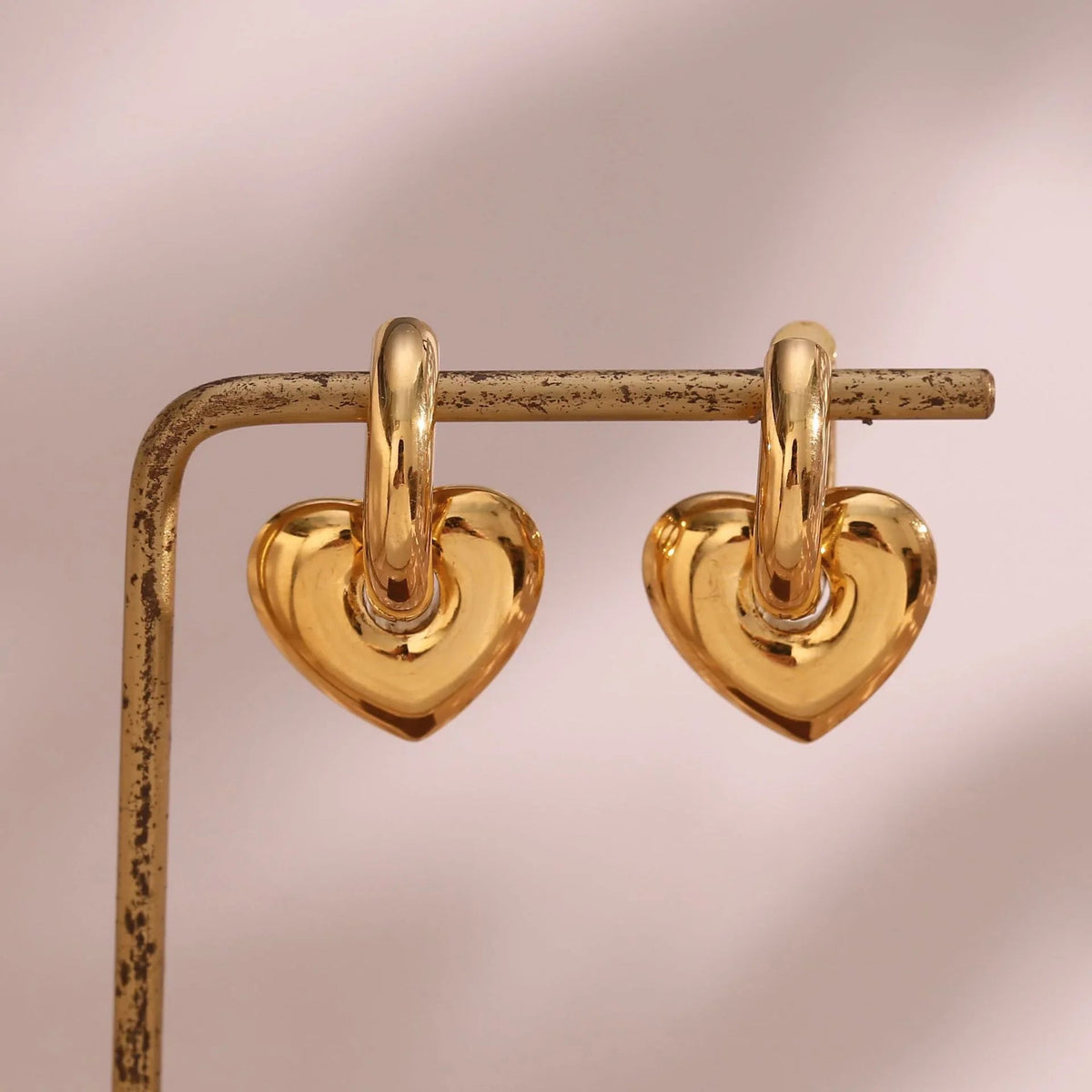 [Royal&Vicky]Aria's Arrow Gold Earrings