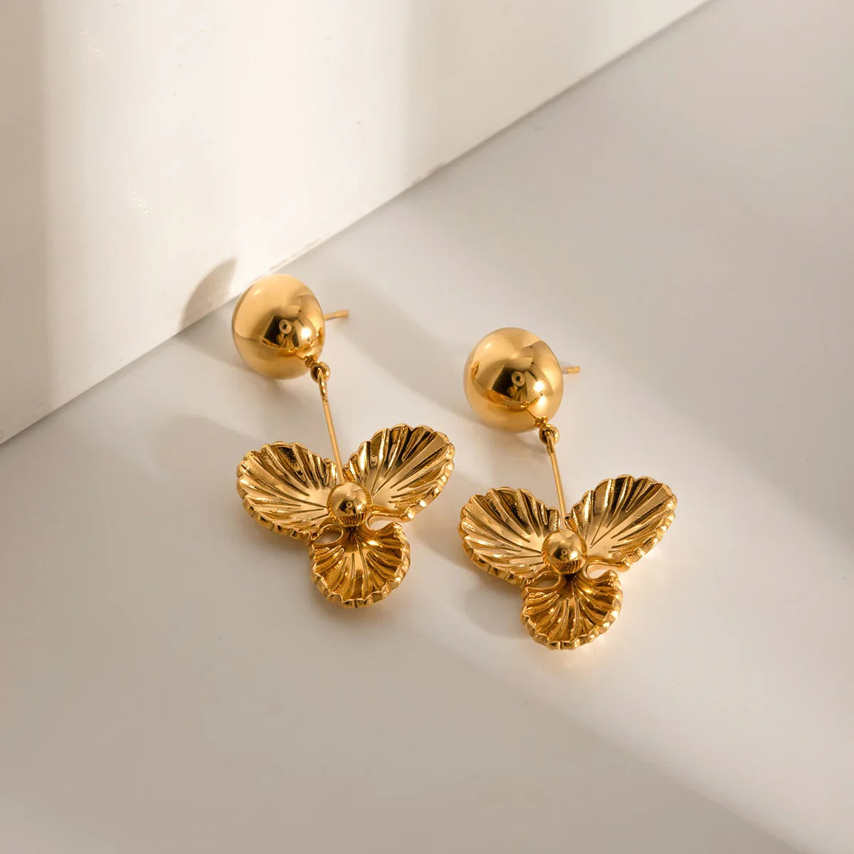 [Royal&Vicky]Andrea Gold Earrings