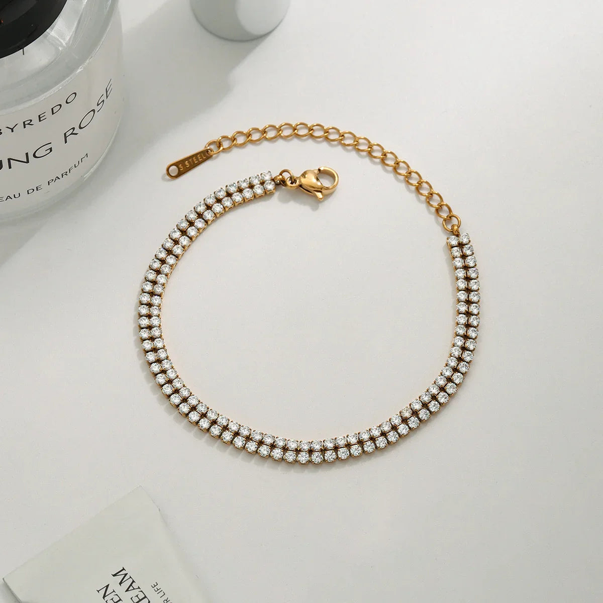 [Royal&Vicky]Florabelle Double Tennis Bracelet