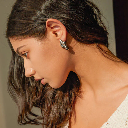 [Royal&Vicky]Lulu Gold Earrings