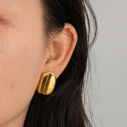 [Royal&Vicky]Suzy Gold Earrings