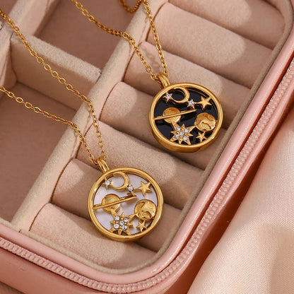 [Royal&Vicky]Constance Gold Necklace