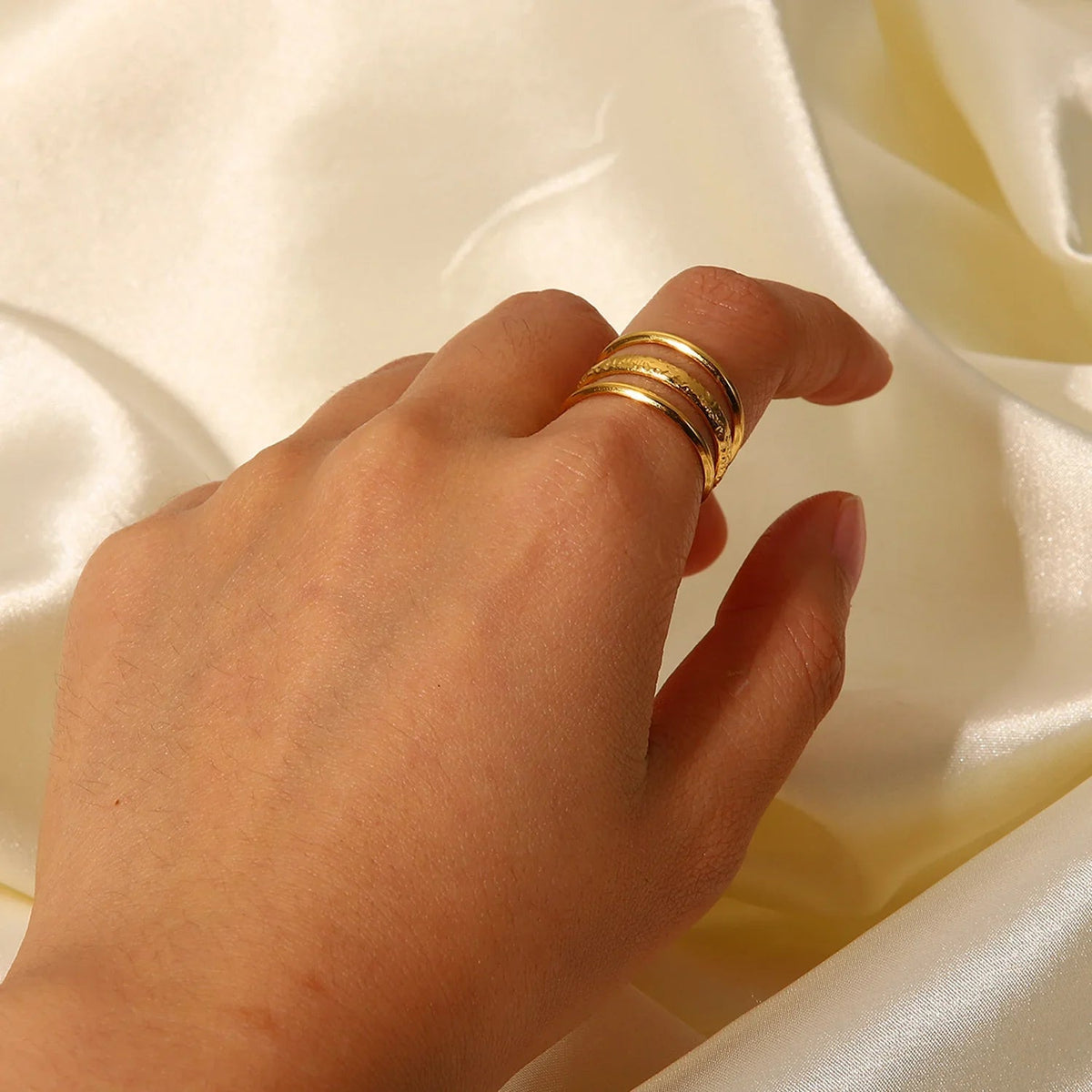 [Royal&Vicky]Shirley Gold Ring