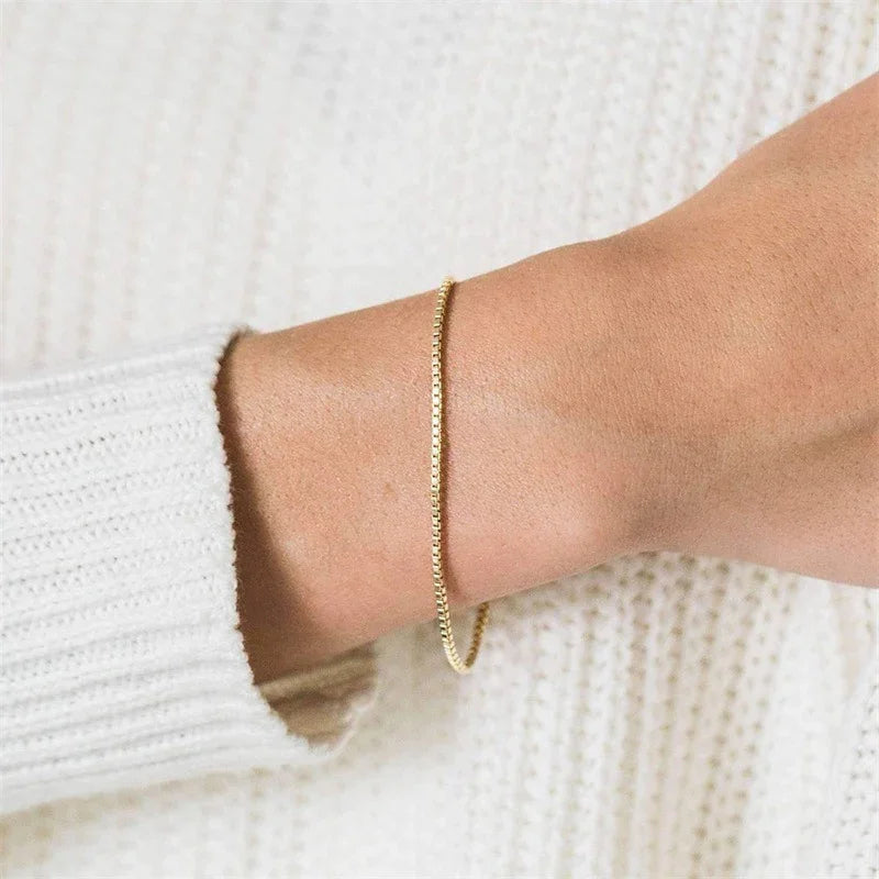 [Royal&Vicky]Victoria Gold Chain Bracelet