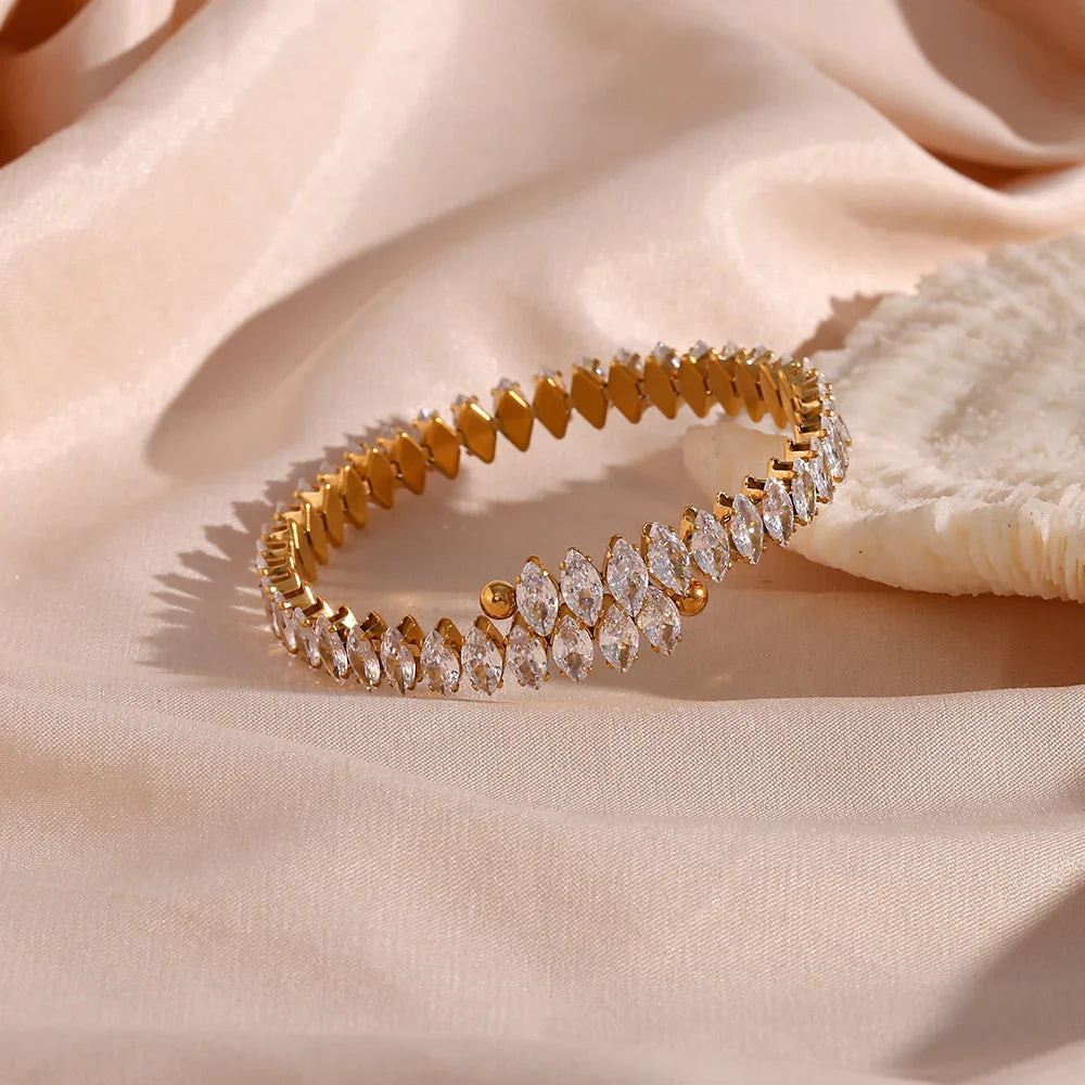 [Royal&Vicky]Eugenia Diamond Bracelet